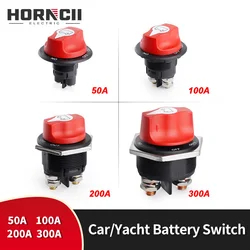 Battery Isolator Selector Switch for Boat,Waterproof Master Disconnect Power Cut/Shut Off Kill 50A 100A 200A 300A