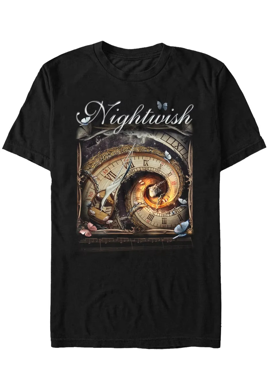 

Nightwish Yesterwynde T-shirt Peripheral Pattern Printing Summer Luxury Brand Cotton Men's and Women's T-shirt Short Sleeve