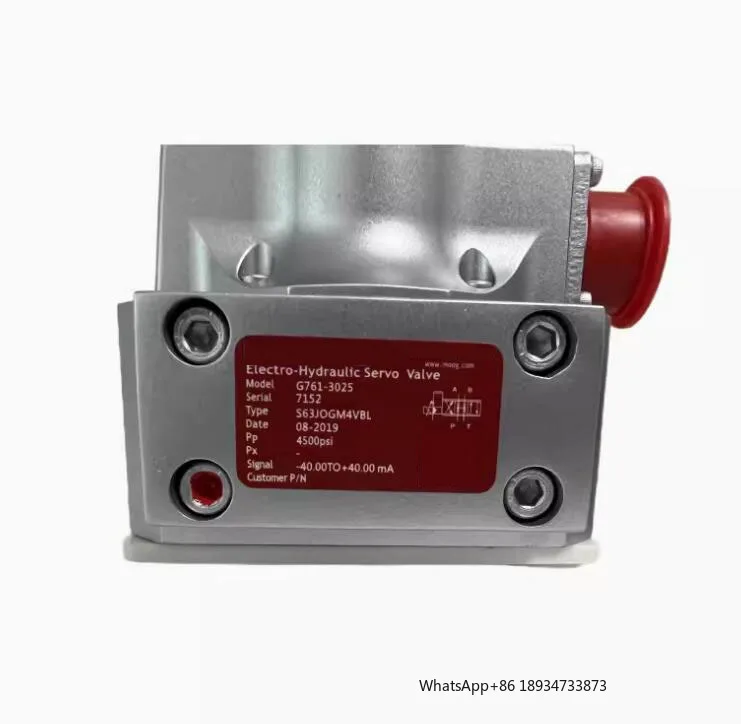 G761-3003B G761-3005B G761-3008B G761-3033B Servo Valve Electro-hydraulic Valve
