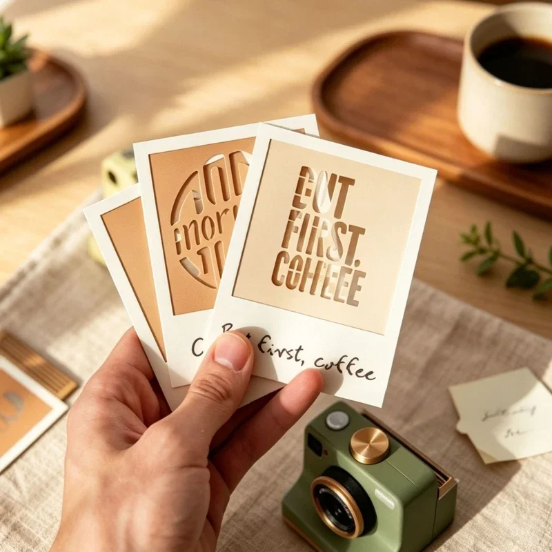 Lenovo Portable Coffee Latte Art Printer Camera Shape 3D Printing Coffee Drawing Machine 3 Optional Sets for Cafe Home Barista