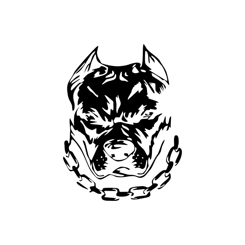 G029 14.4X19CM Car interior stickers Car stickers bulldog car stickers vinyl decal stickers auto parts waterproof sunscreen image 4