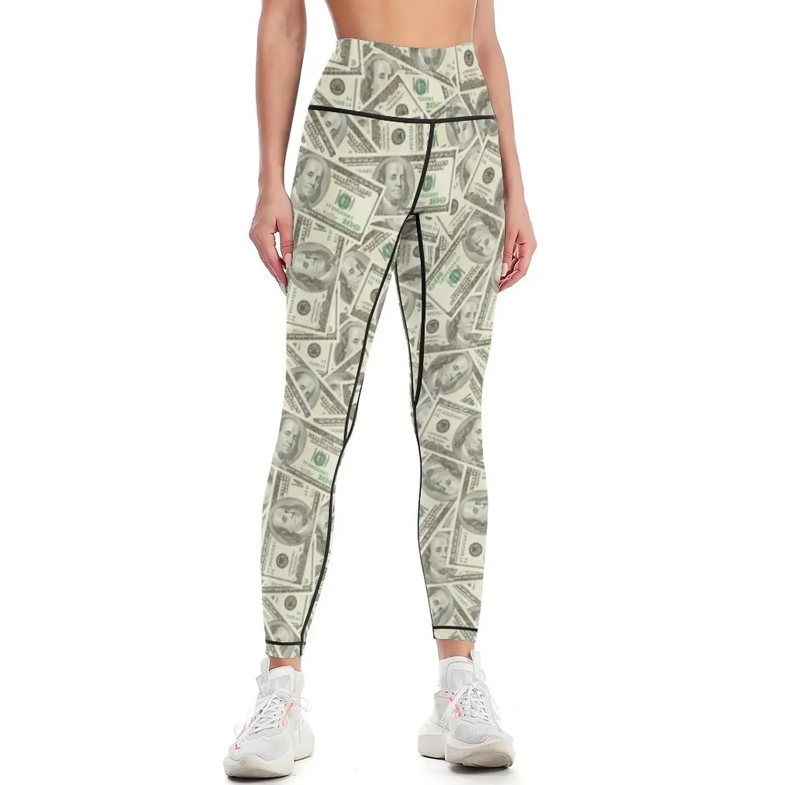 

Money Phone Case Leggings harem pants trousers sports for Women sportwear Womens Leggings
