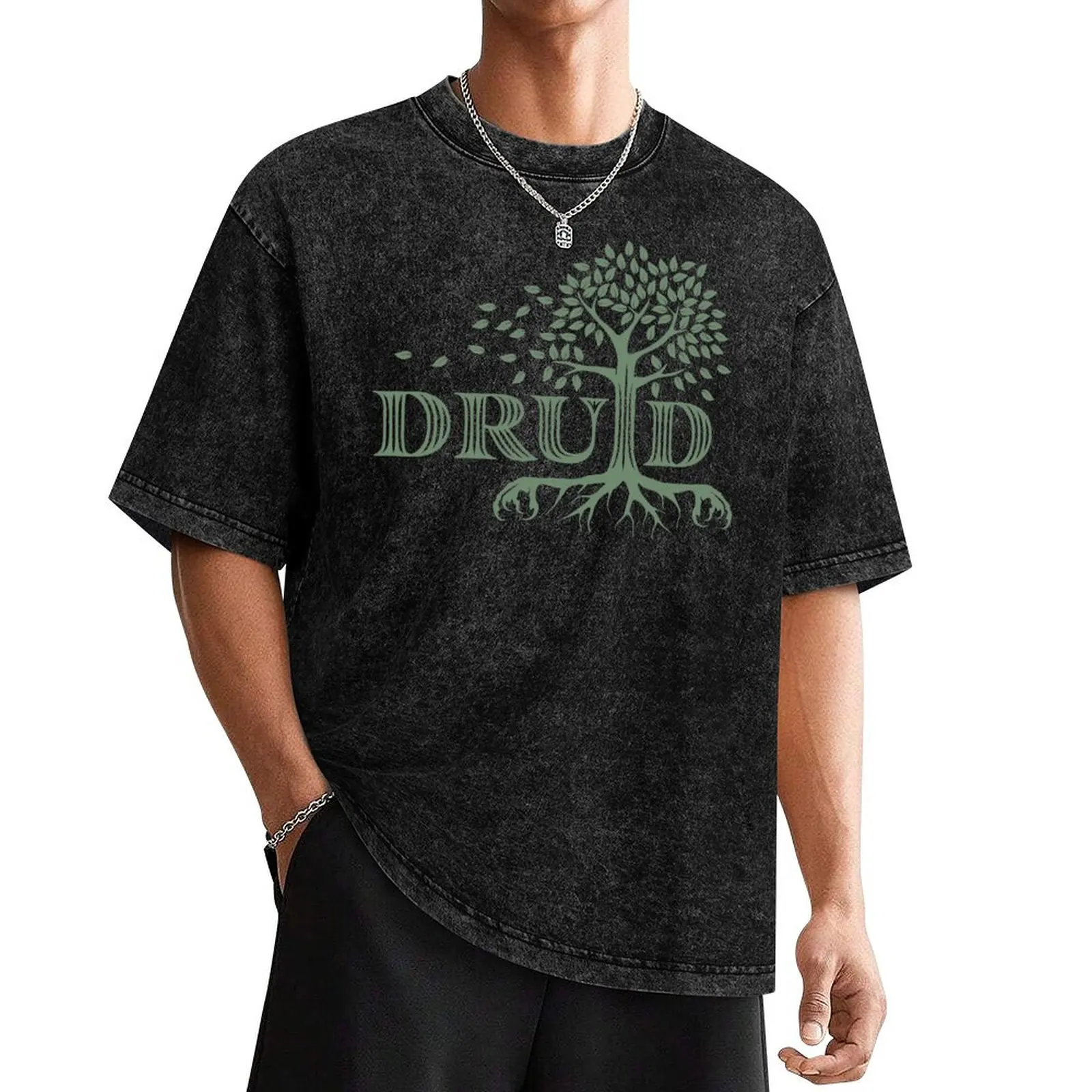 

Dungeons and Dragons Druid Wildshape Tree T-Shirt Anime t-shirt cute tops blacks graphic t shirt vintage tee shirts for men