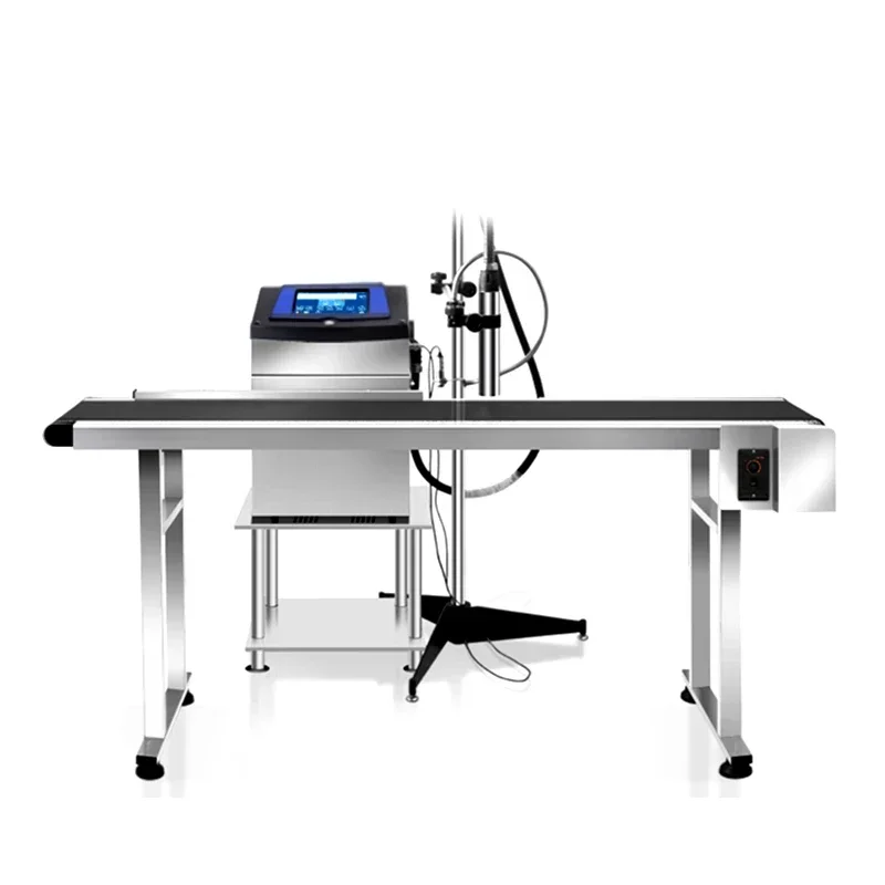 LY900 Автоматический промышленный небольшой символ для номера партии, кода, даты, ПВХ-бутылки, струйный принтер CIJ, машина для онлайн-кодирования