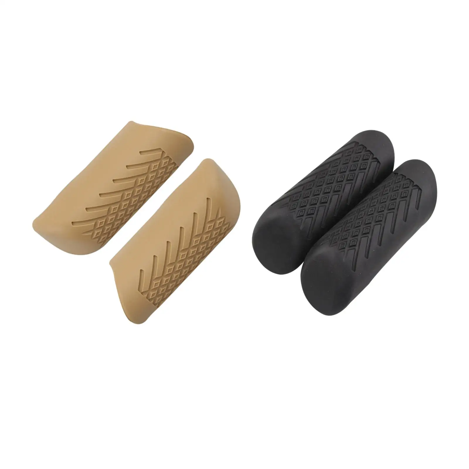 

2 Pieces Motorcycle Crash Bar Front Bumper Protective Covers Easy to Install