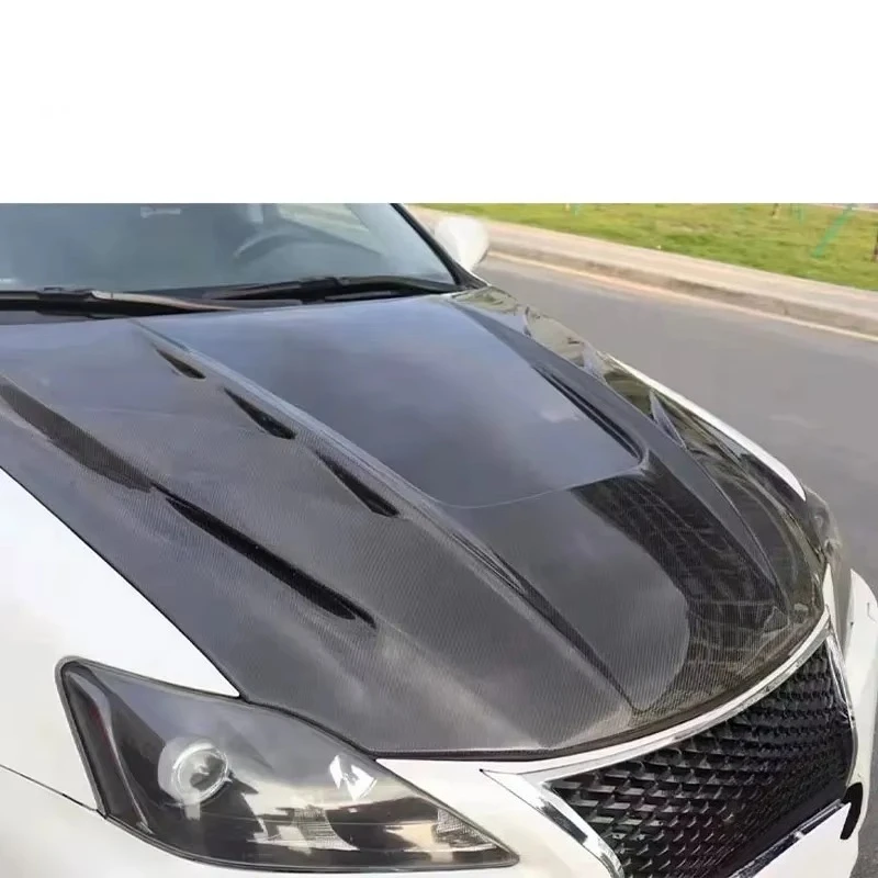 Kap Mesin Serat Karbon untuk IS250 Bonnet Depan