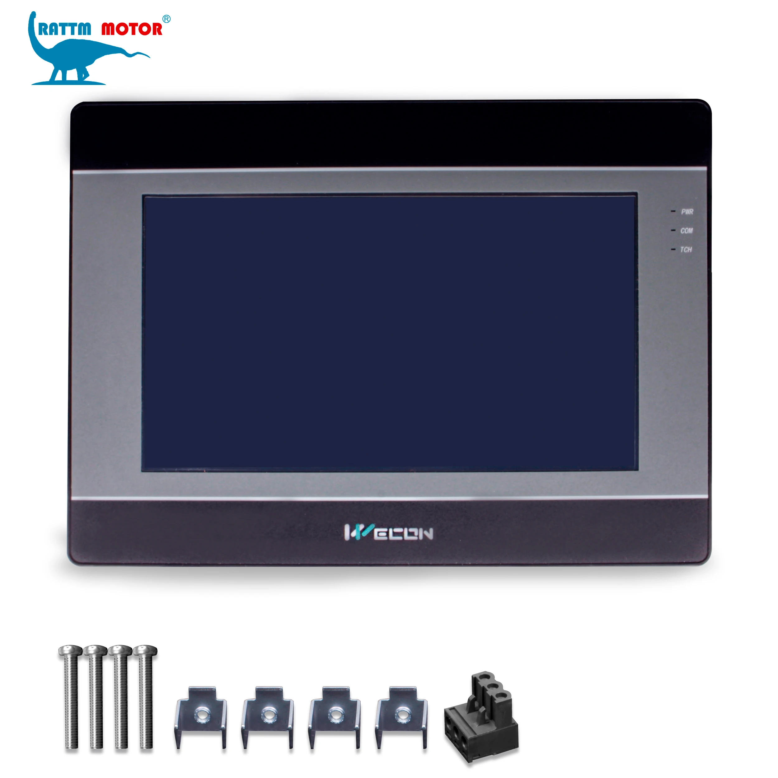 RATTM Wecon pantalla táctil de 7 pulgadas/10 pulgadas IN1071 Wecon HMI configuración puerto serie LCD a color