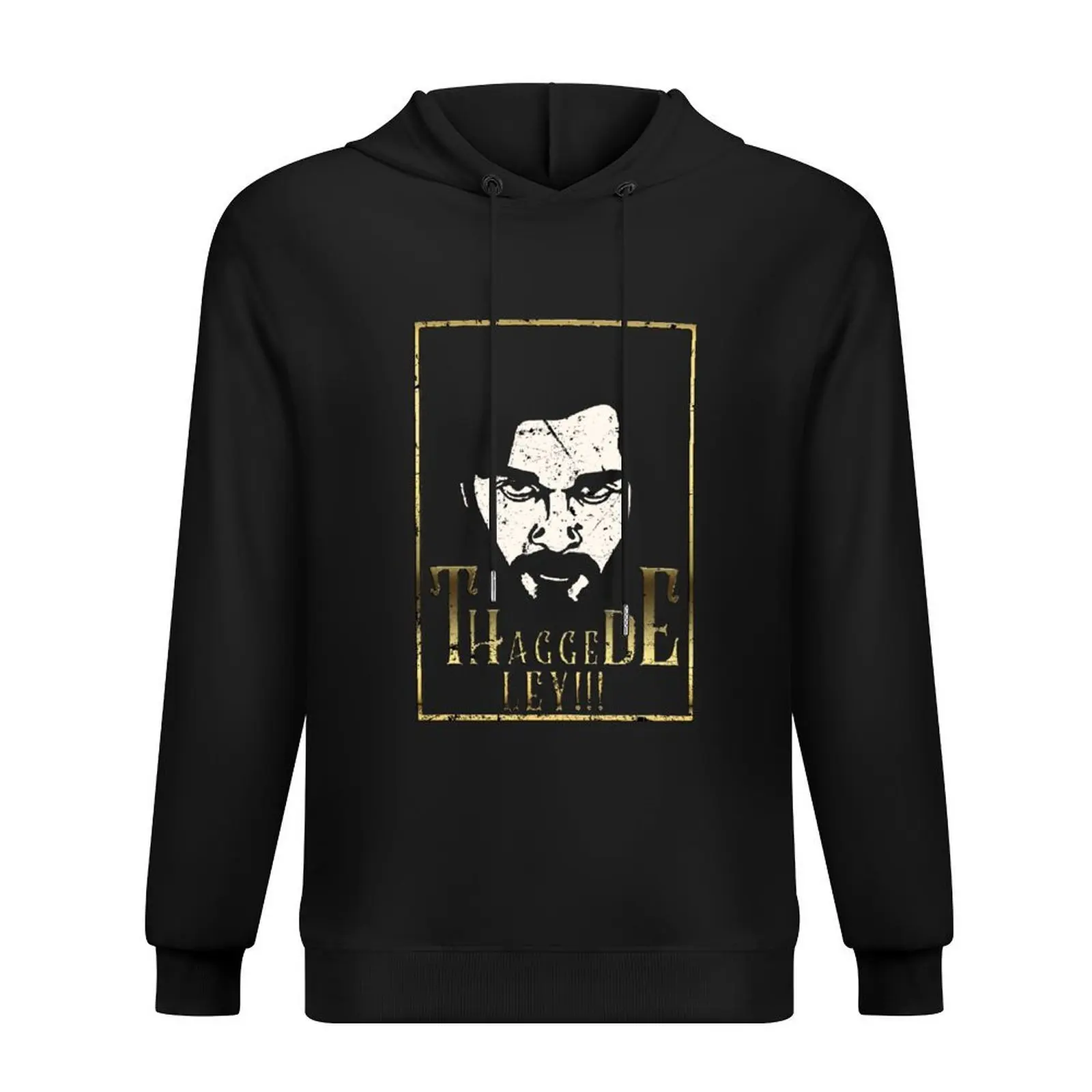 ملصق Pushpa Movie Thaggedeley قميص بقلنسوة ملابس شتوية ملابس رجالية ملابس للرجال بقلنسوة كبيرة الحجم