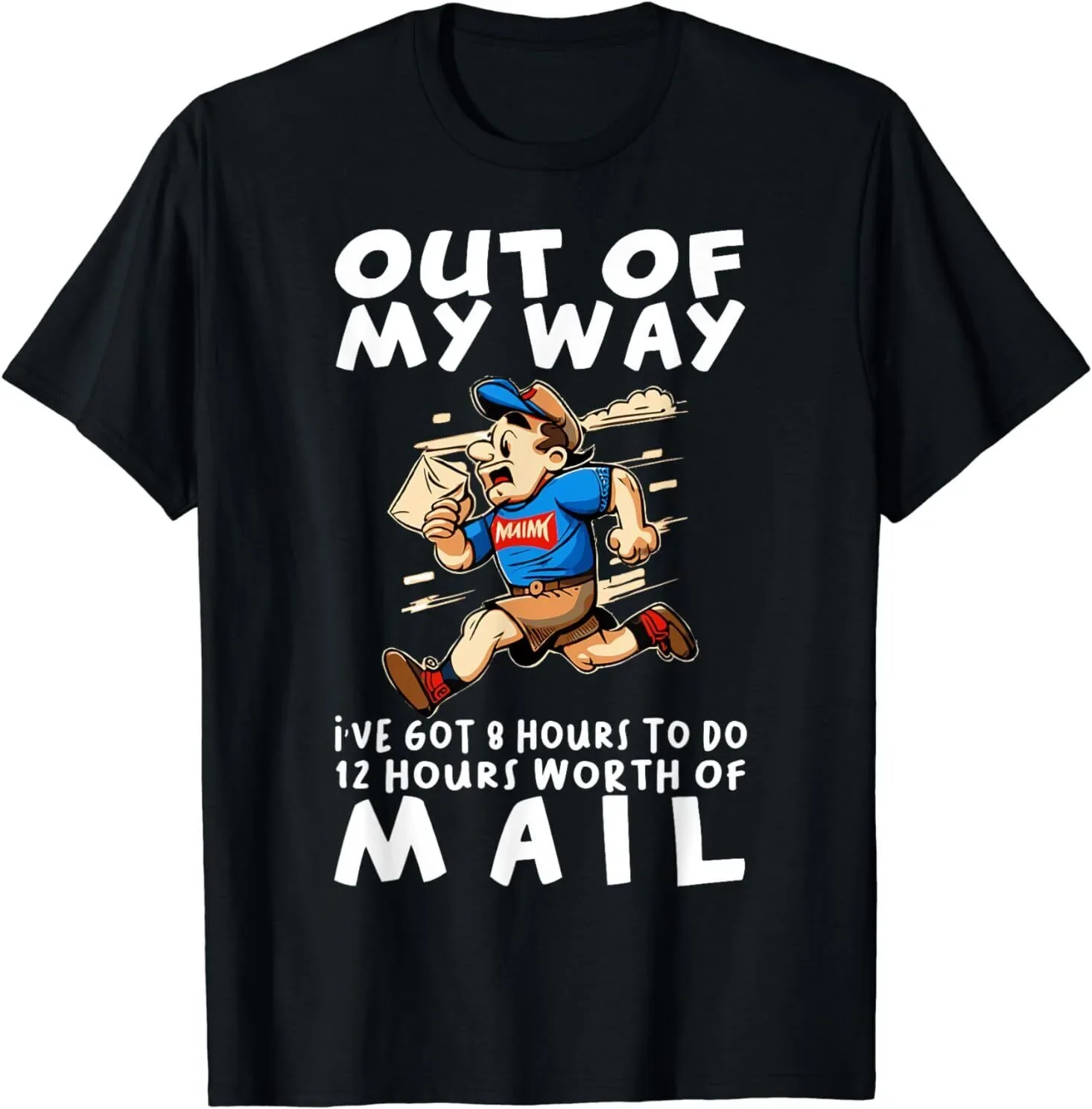 Best Postal Worker Funny Delivery Mailman Gift Idea T-Shirt S-5XL