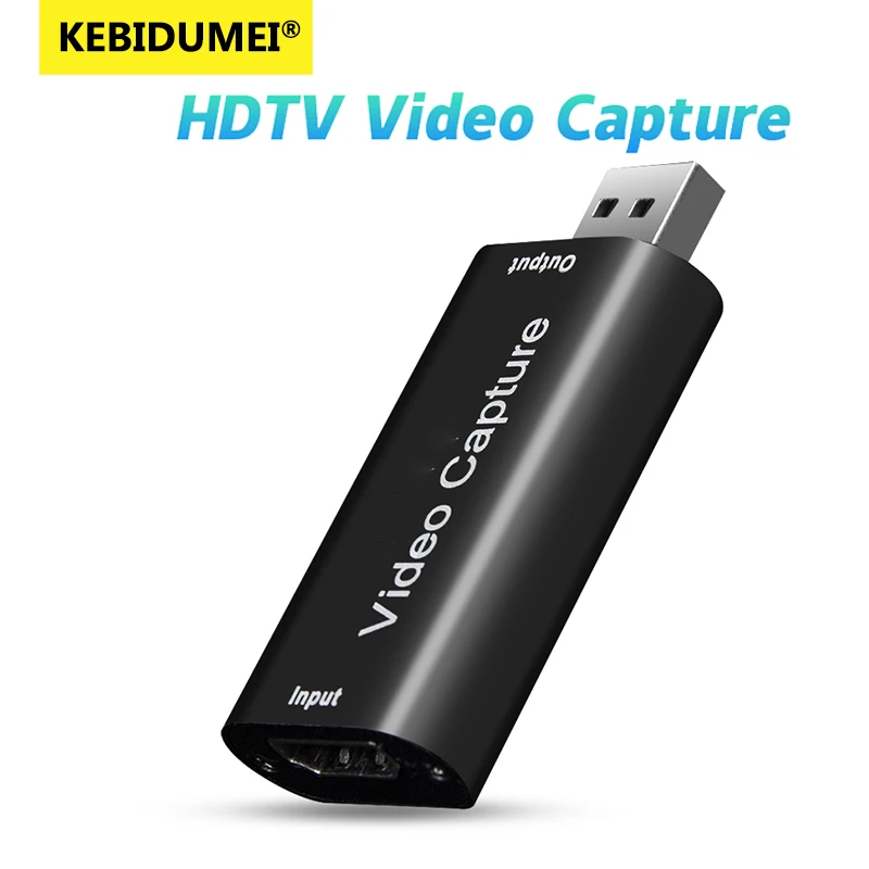 Карта видеозахвата HD 4K USB3.0 2,0 HDMI Video Grabber Record Box для PS4, игровая DVD-видеокамера, запись камеры, прямая трансляция