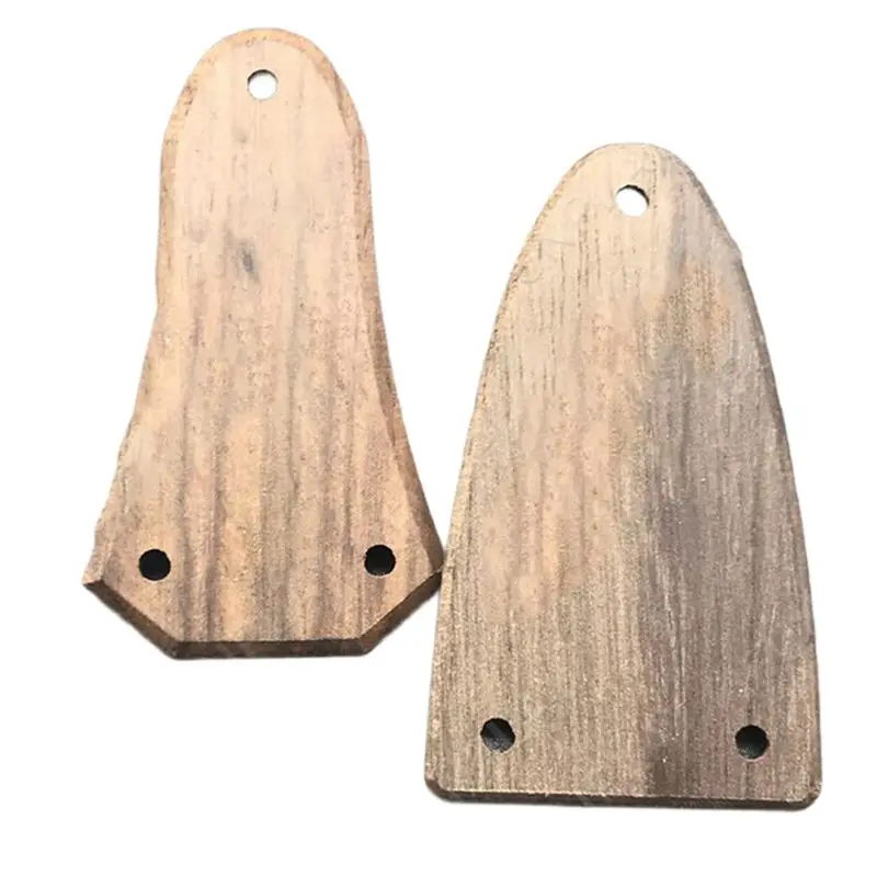 AA67-Guitar Accessories Iron Core Cover,Rosewood Ebony Headstock Cover Adjustment Rod Cover,Iron Core Cover