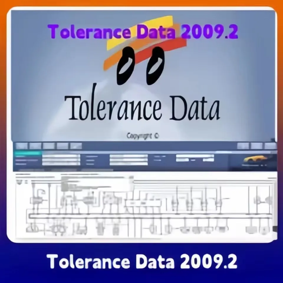 

2025 Hot Selling Car Software Tolerance Data 2009.2 Auto Repair Program with Free Keygen Install Video Guide Car Repair Softwar