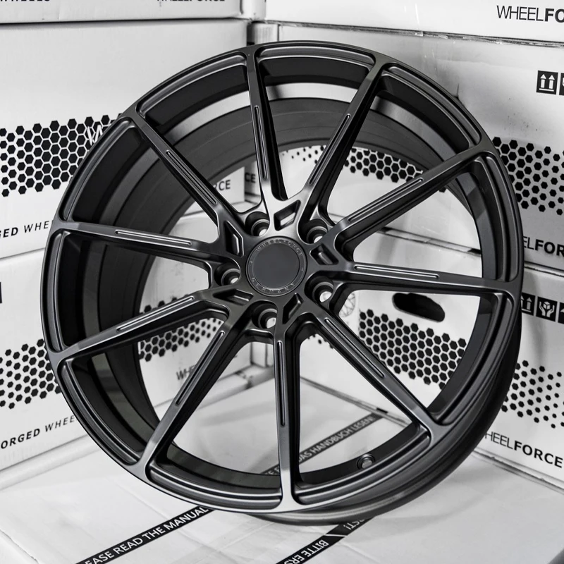 جديد سبائك الألومنيوم A6 A7 A7 Q5 Q7 متعدد المتحدث 5x112 5x112 نحى الكروم مقعر الراقية مخصصة فاخرة مزورة عجلات #3