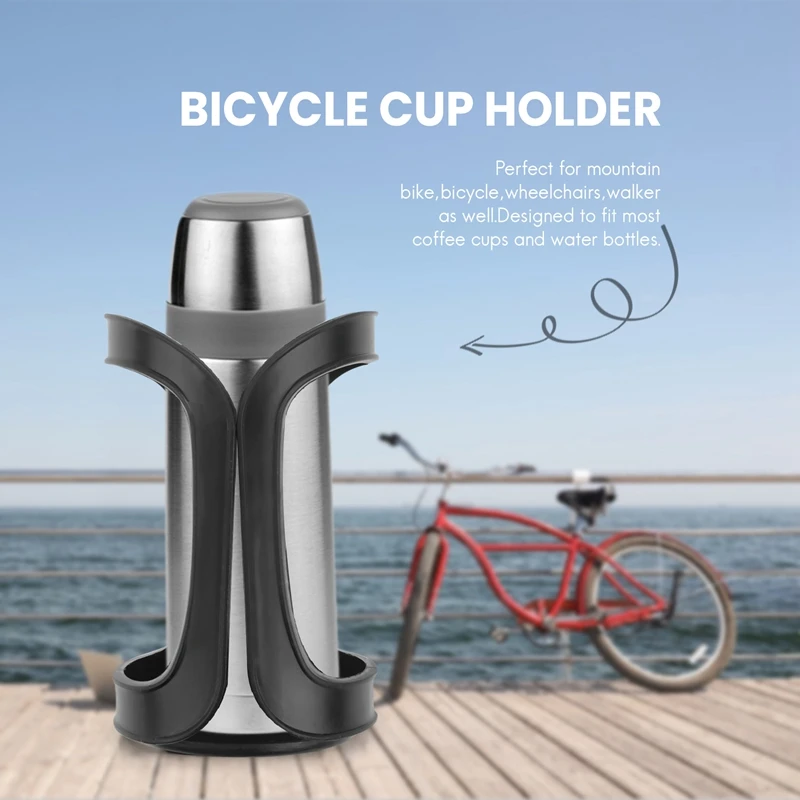 Bike Cup Holder Stroller Bottle Holders Universal 360 Degrees Rotation Antislip Cup Drink Holder For Baby Stroller Pushchair Bic