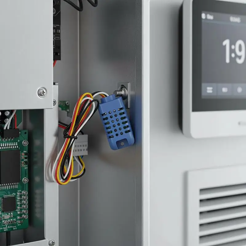 AM1011A Digital Temperature Humidity Sensor Module Long Service Life Durable for DIY Warehouse Cold Chain Industrial Monitoring