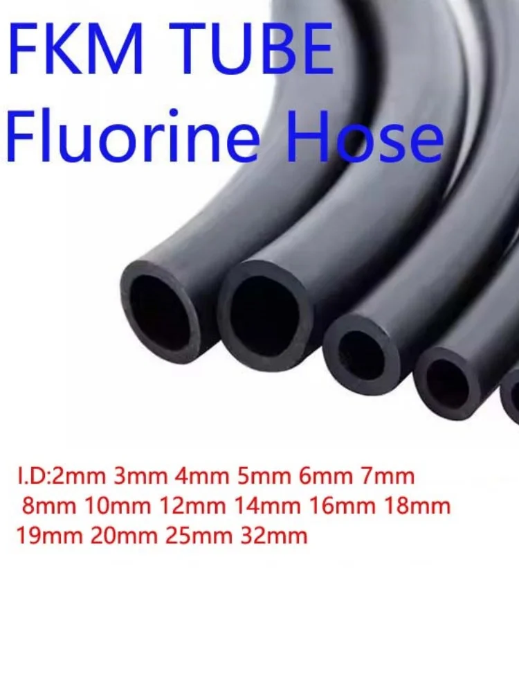 

Черный фторкаучуковый шланг FKM Трубка Пластиковая трубка I.D 2 мм 3 мм 4 мм 5 мм 6 мм 7 мм 8 мм 10 мм 12 мм 14 мм 16 мм 18 мм 19 мм 20 мм 25 мм 32 мм