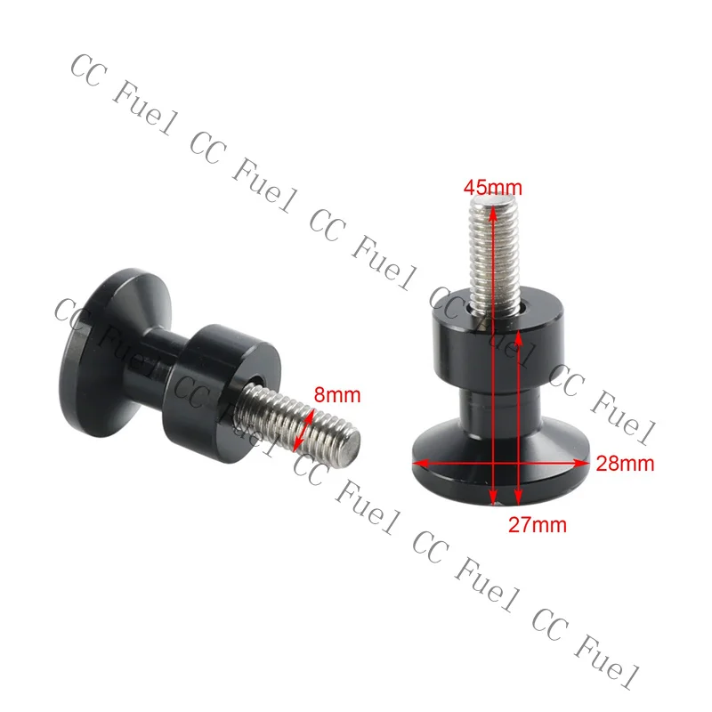 C+ Swingarm Spool Sliding Support Screws for NINJA SUZUKI GSX-S T9