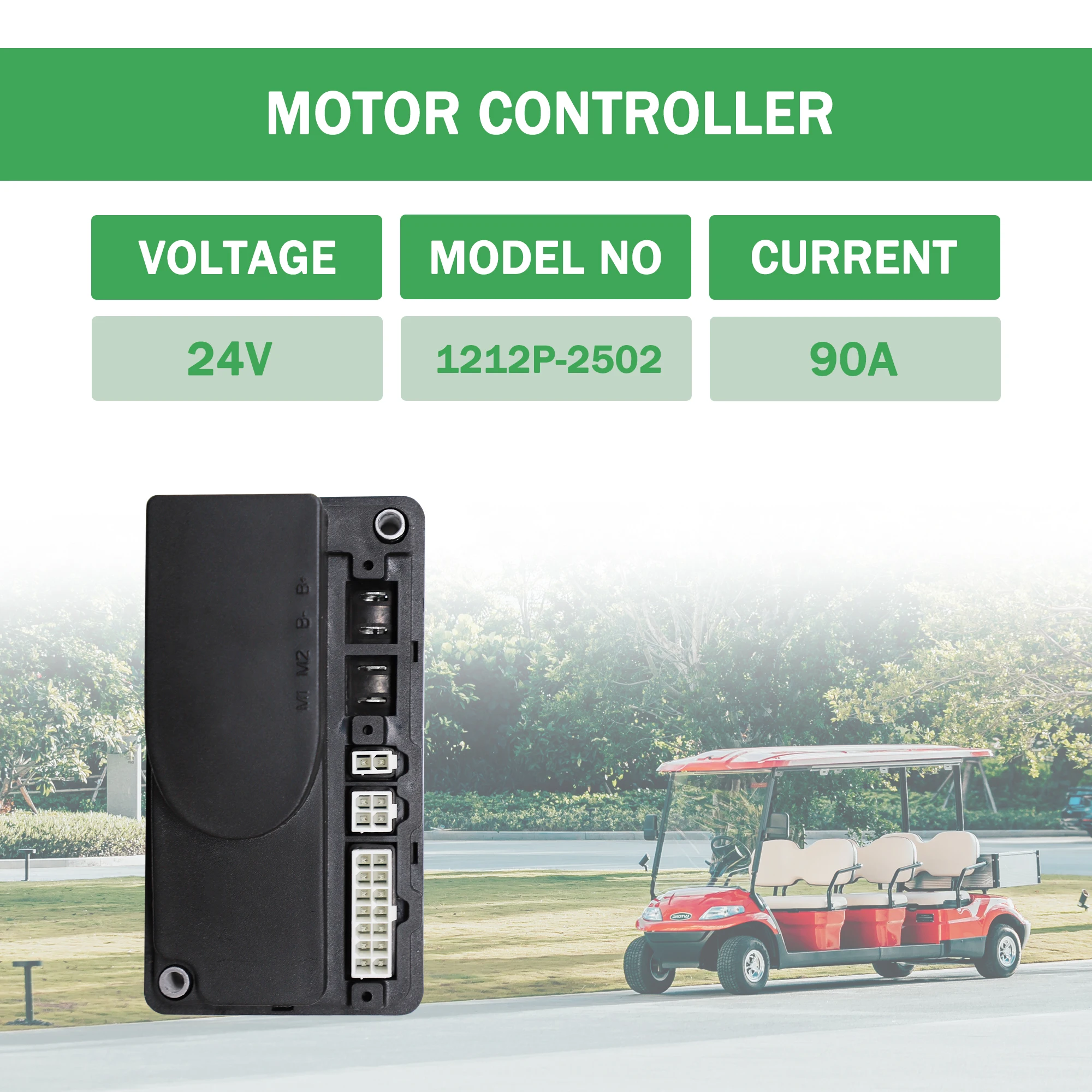 1212P-2502 1212P-2501 24V 90A Permanent Magnet Motor Speed Controller for Curtis Big Joe Forklift