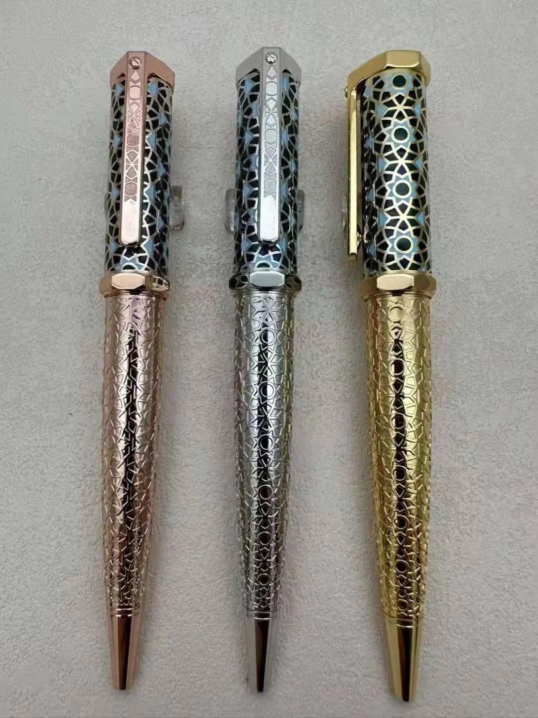 

Роскошная шариковая ручка Ca высокого качества Santos-Dumont с ручками с серийным номером в подарок