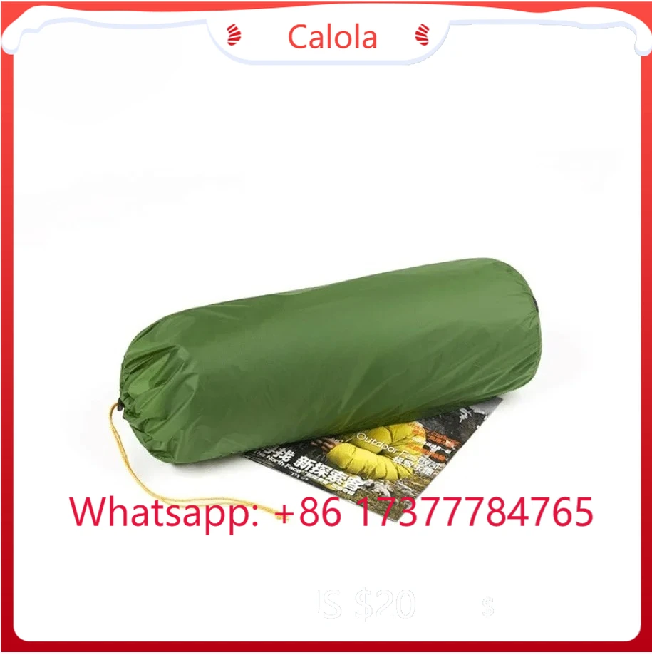 2-4 Person Double Tunnel Tent Outdoor Camping Hiking Waterproof Shelter