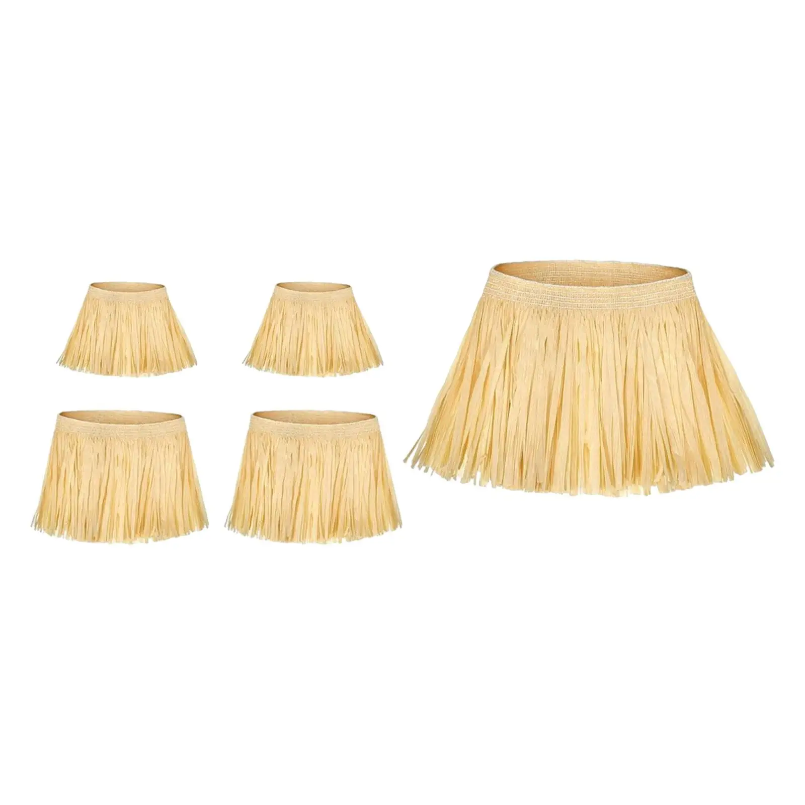 5 Pieces Scarecrow Straw Kit Accessory Scarecrow Costume Set for Costume Adults