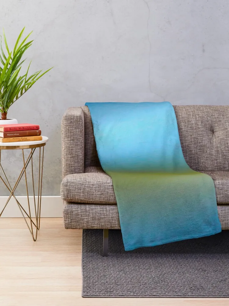 Blue reflections Throw Blanket For Sofa Thin Luxury Brand Blankets