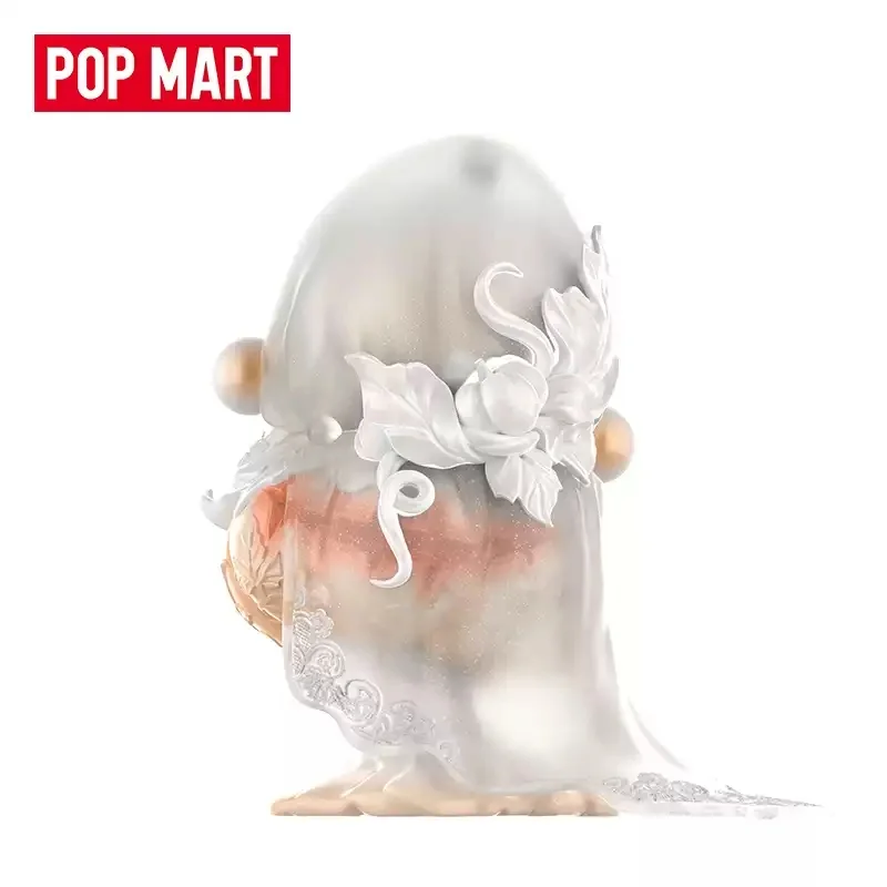 POPMART SKULLPANDA Covenant of The White Moon Figure Series Blind Box Guess Bag Toys Doll Desktop Ornaments Collection Gift Cute