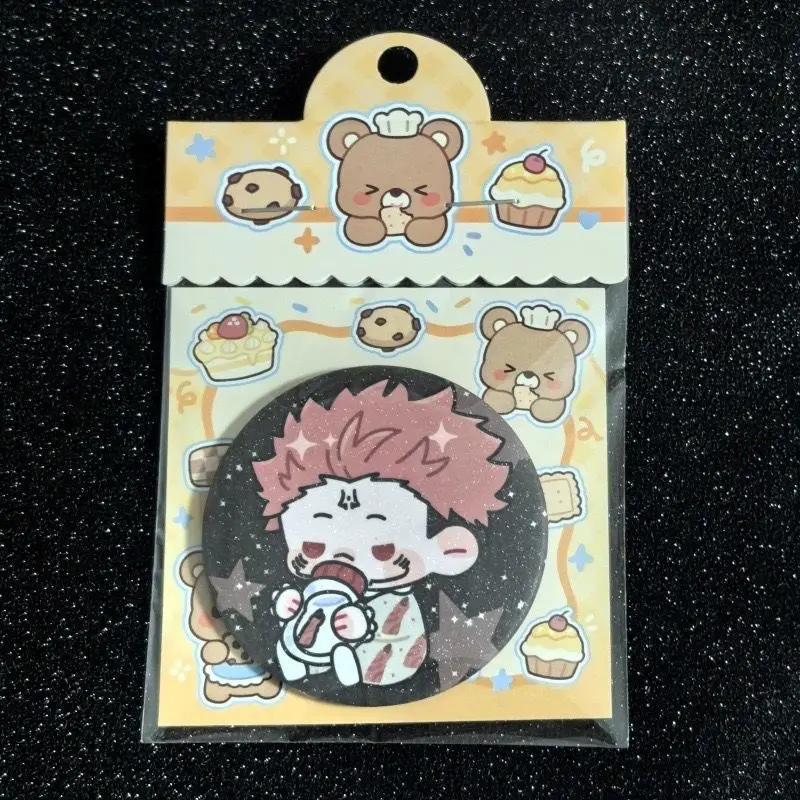 جديد Jujutsu Kaisen شارة Gojo Satoru Geto Suguru أنيمي الطرفية موضة رائعة شخصية صفيح 58 مللي متر بروش الهدايا