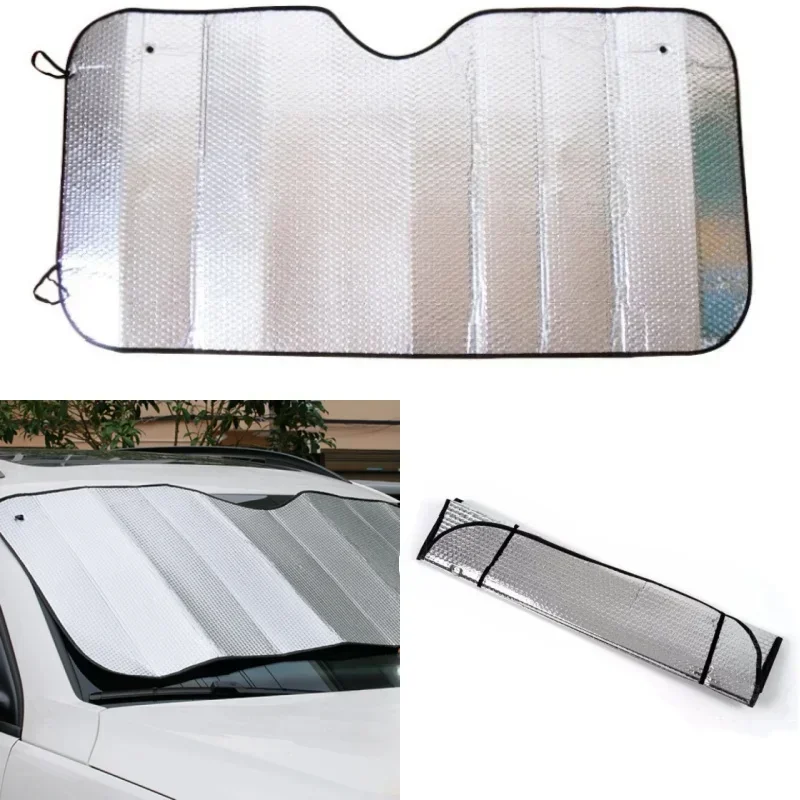 

Автомобильный солнцезащитный козырек, утолщенный автомобильный солнцезащитный козырек, двусторонний жемчужный хлопковый солнцезащитный козырек, устойчивый к ультрафиолетовому излучению переднее лобовое стекло