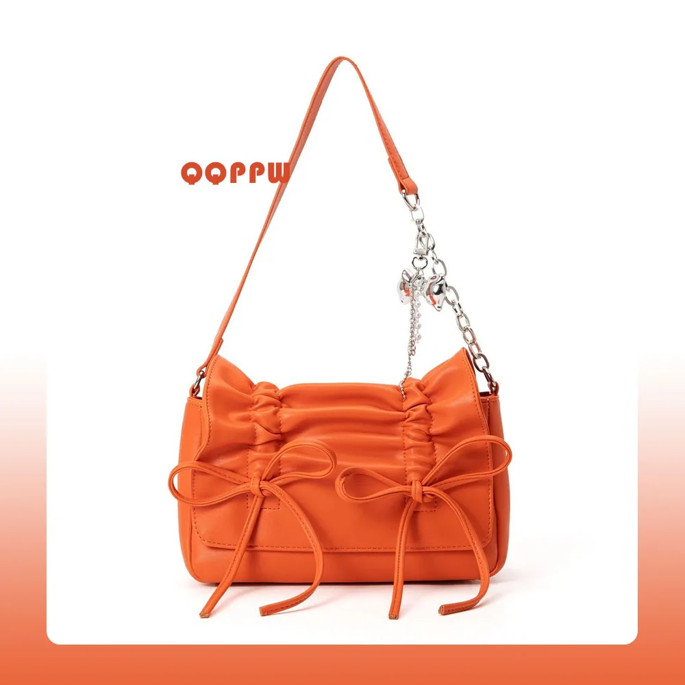 

French outing handbag Korean bow bag new versatile luxury bag fashion one shoulder armpit commuter