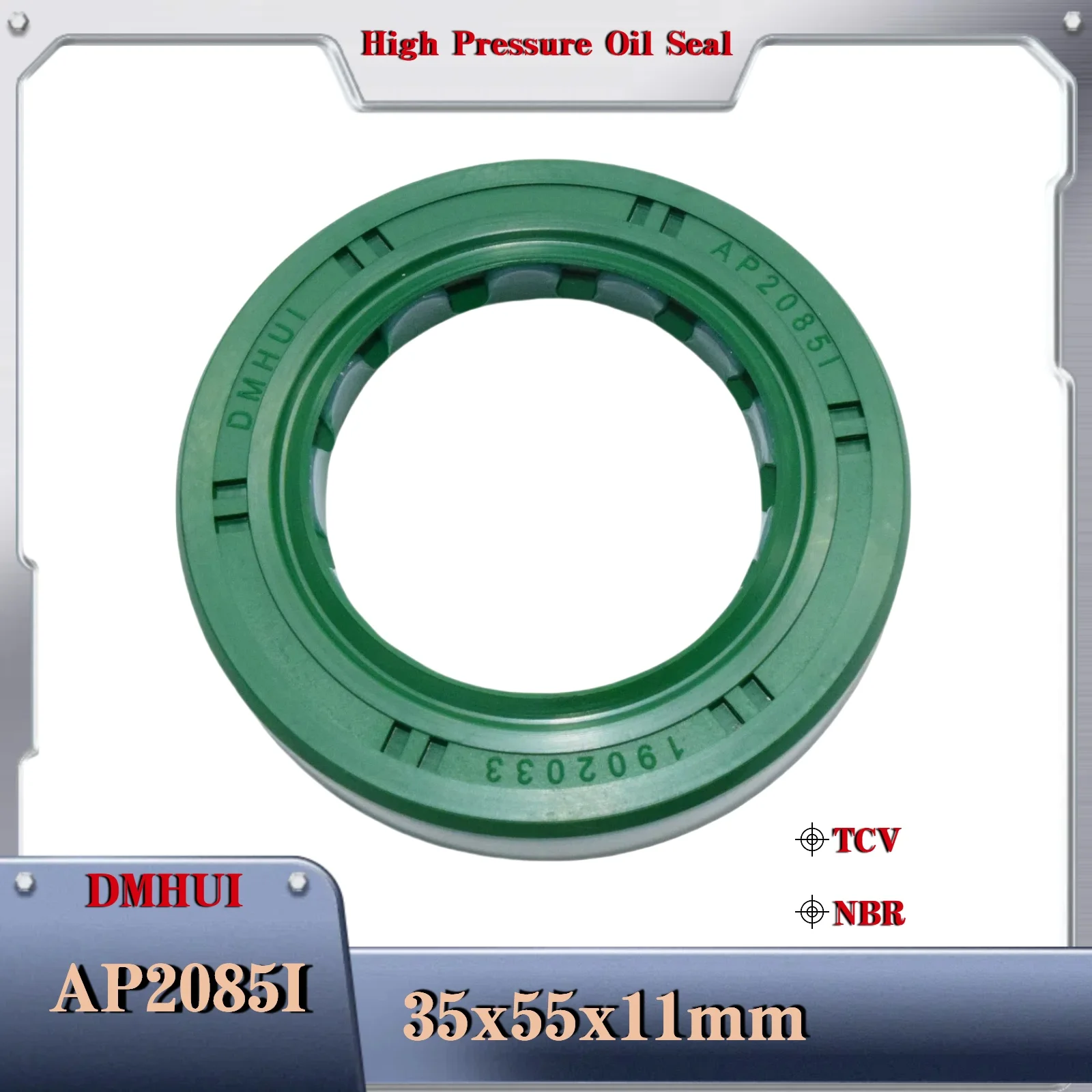 

High Pressure Oil Seal AP2085I 35-55-11 Or 35×55×11 /TCV/NBR, Used In Hydraulic Pump/Motor Rotary Shaft Seal