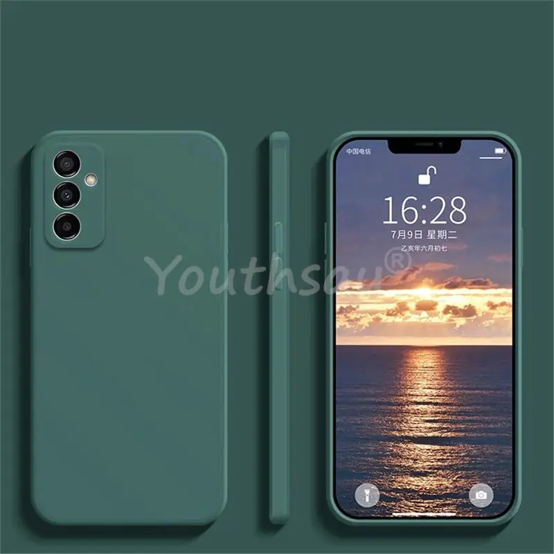 For Samsung Galaxy M23 Case For Samsung M23 Cover Silicone TPU Plain Fundas Capa Coque Shell Protector Case For Galaxy M23 Cover