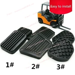 2PCS New Forklift Clutch Brake Pedal Foot Pad Rubber Mat For HELI HANGCHA Machine