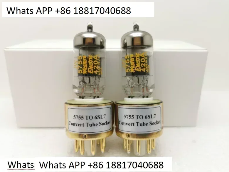 

Новая электронная лампа США 5755 420a ECC83 6sl7 12AX7 / 6n9p в 1960-х годов