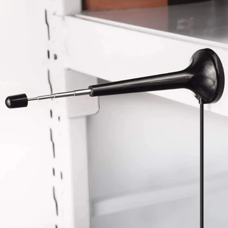 FM Telescopic Antennas For DAB FM Antennas Indoor FM Radio Antennas With 3 Adapter For Household Digital FM Radio