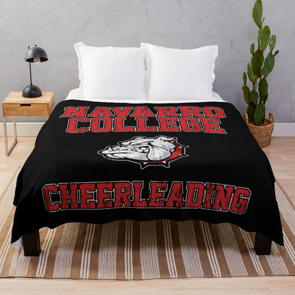 

Navarro Bulldogs Cheerleading Throw Blanket Softest Fashion Sofas Giant Sofa Blankets Designers Stuffeds Plaid Blankets