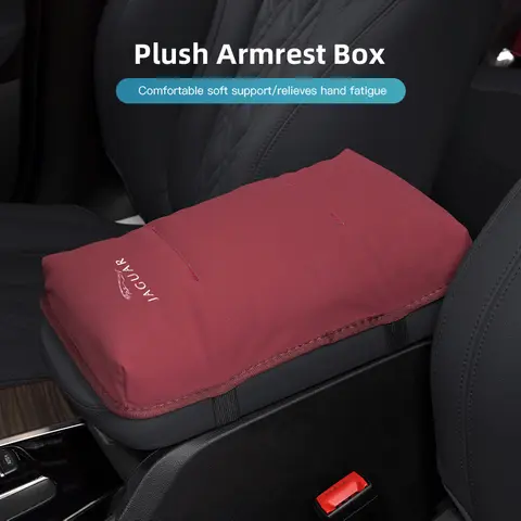 재규어 X S F XF XE XJ XK XEL XFL XJL XJ6 XJS XKR XFR F-타입 F-페이스용 자동차 팔걸이 박스 쿠션 센터 콘솔 팔걸이 패드