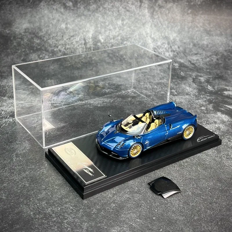 1:43 Pagani Huayra syn wiatru otwarty aluminiowy model samochodu, kolekcja dziecięcych zabawek dekoracyjnych, prezentów dla dzieci.