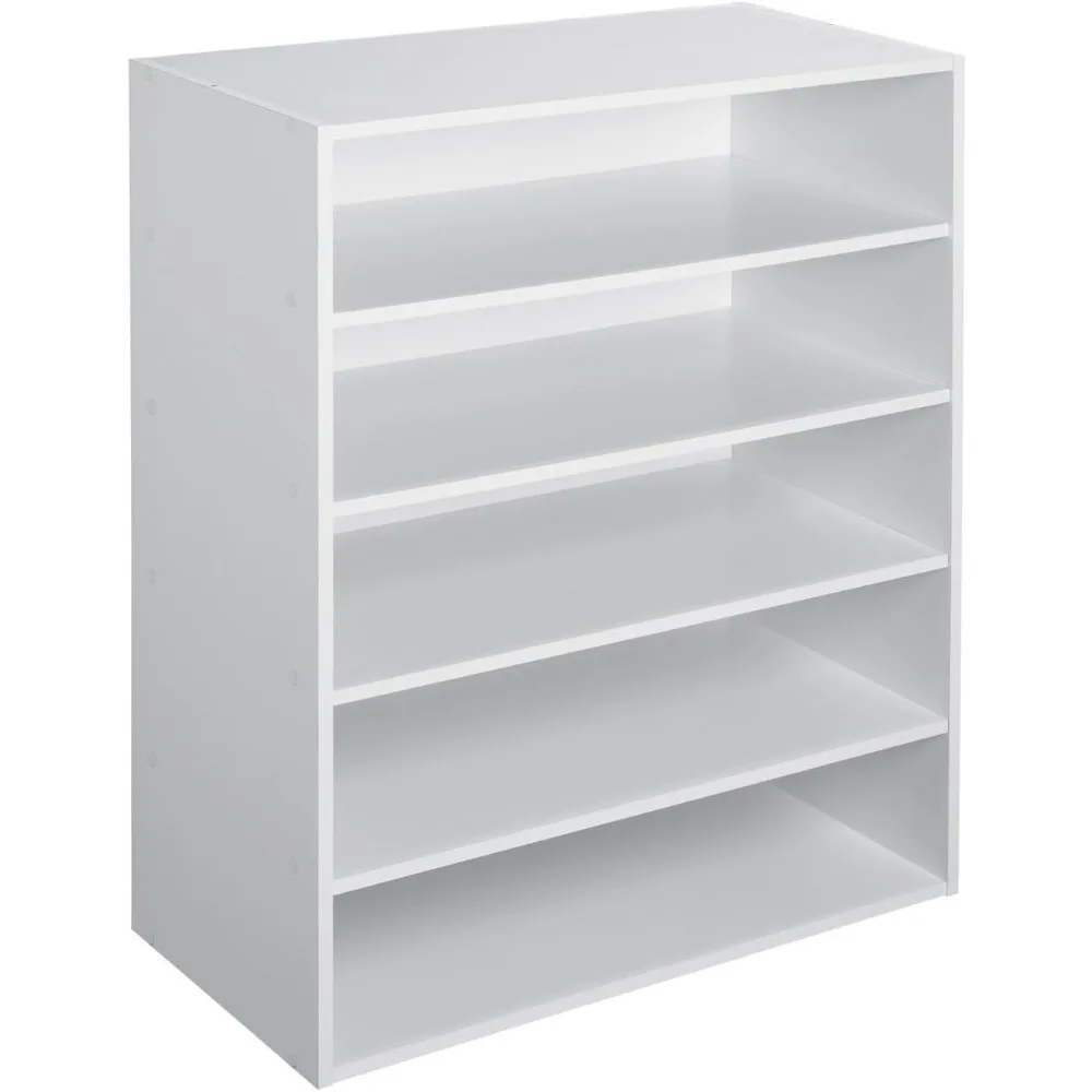 

1565 Stackable 5-Shelf Organizer, White