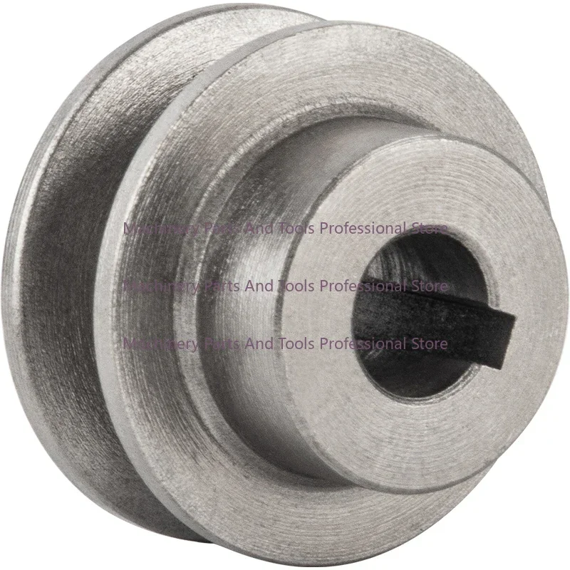 1pcs OD:70mm Groove width:16mm 1B Type Cast Iron Belt Pulley Single Groove Motor Pulley Complete Motor V-belt Pulley