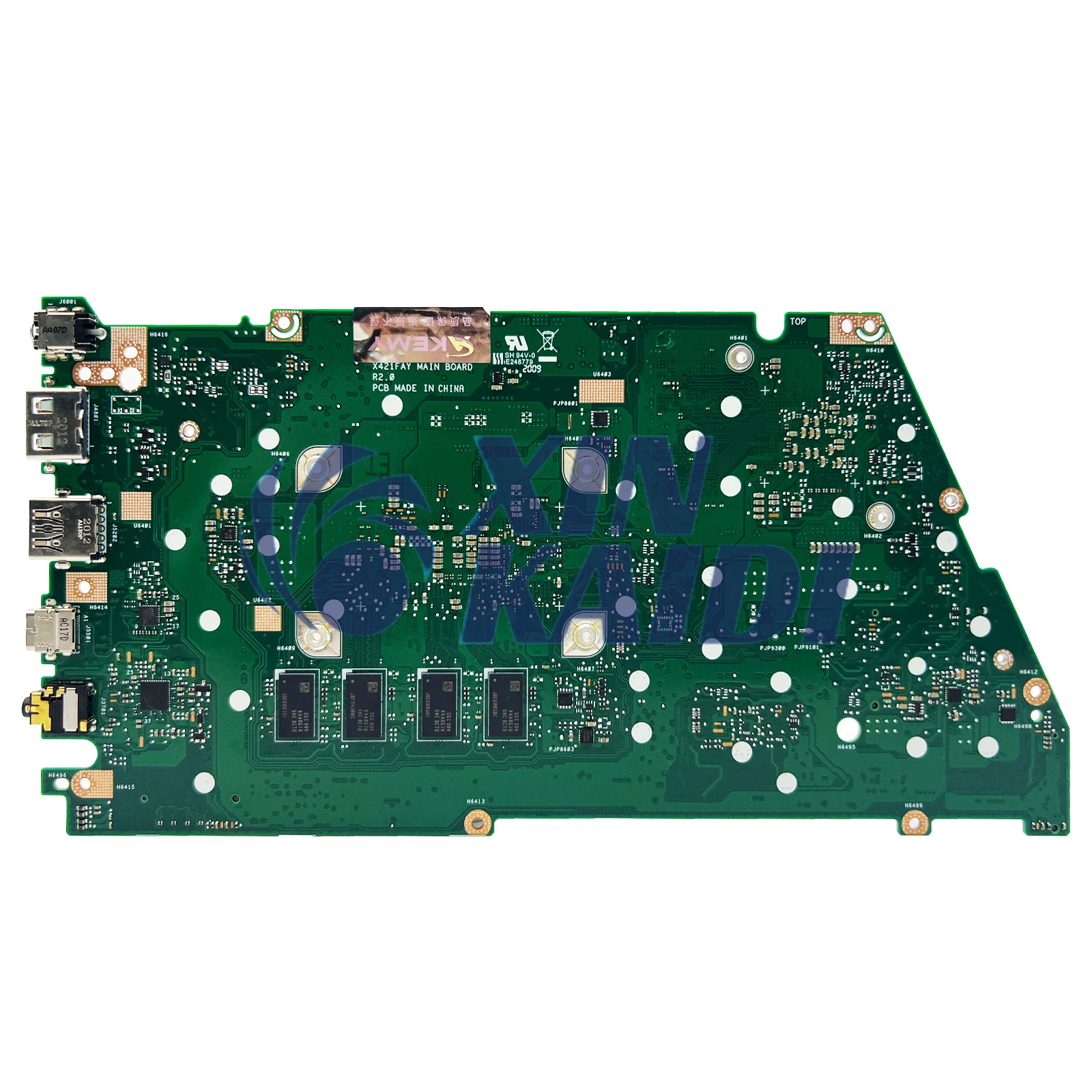 Carte mère d'ordinateur portable pour Bali VivoPle, X421FA, X421FL, X421FAY, carte mère d'ordinateur portable avec processeur I3, I5, I7, 10e génération, 4 Go, 8 Go, 16 Go de RAM