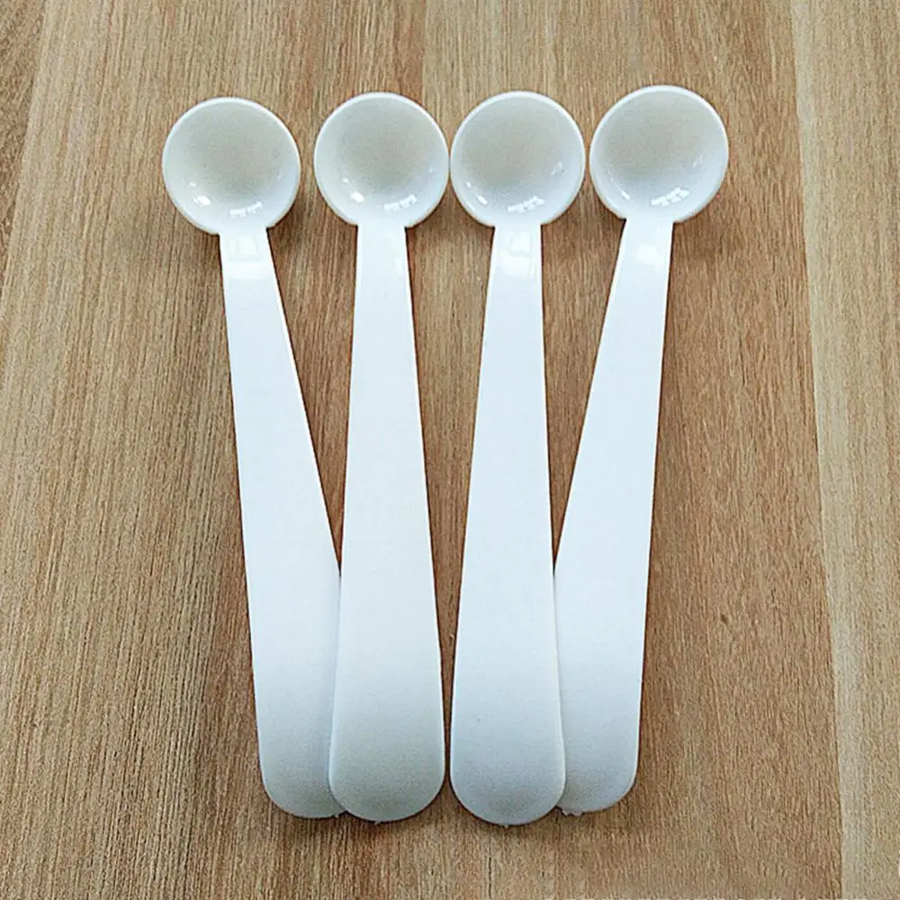 2g 10Pcs Measuring Spoon Mini Portable Plastic Medicine Powder Salt Precise Measuring Spoons Plastic Kitchen Gadgets wholesale