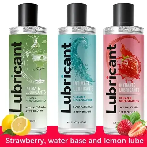 200ml Fruit Flavor sexx Toy for Women Men sexx Lubricant Water based Blueberry Strawberry Peach sexx Oil Vaginal Anal Gel Adults 18