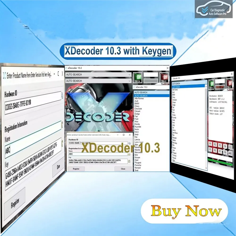 xDecoder 10.3 NEW 2026 License Full Activated DTC Remover With Unlimited Keygen CHIPTUNING REMAPPING ECU Programmer