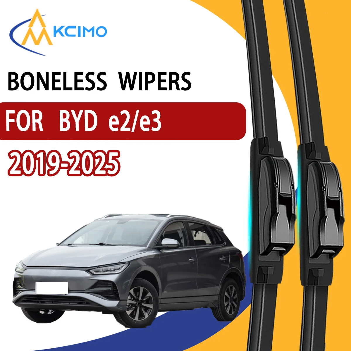 

2Pcs Front Windshield Wiper Blades For BYD BYD e2/e3 2019-2025 Windscreen Window Car Accessories