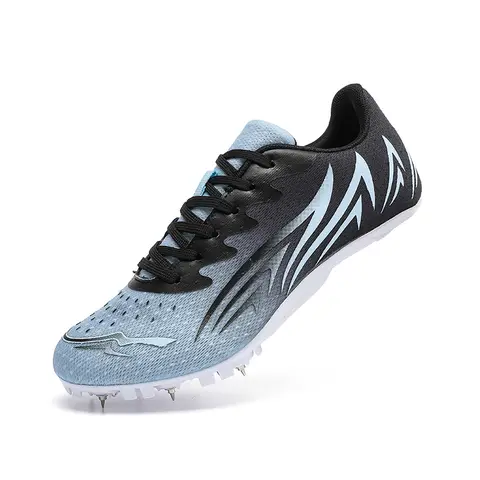 New Student Professional Track and Field Shoes Running Anti Slip Training Shoes Sneakers Ultra Light Hard Soled Long Jump Shoes