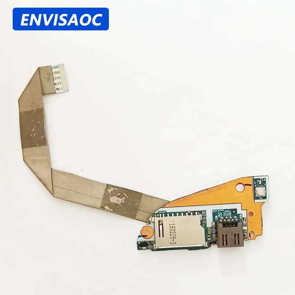 For Lenovo 530S-14 530S-14IKB 530S-14ARR 530S-14IWL Laptop Card Reader USB Jack Port Switch Power Button Board NS-B606 NS-B944