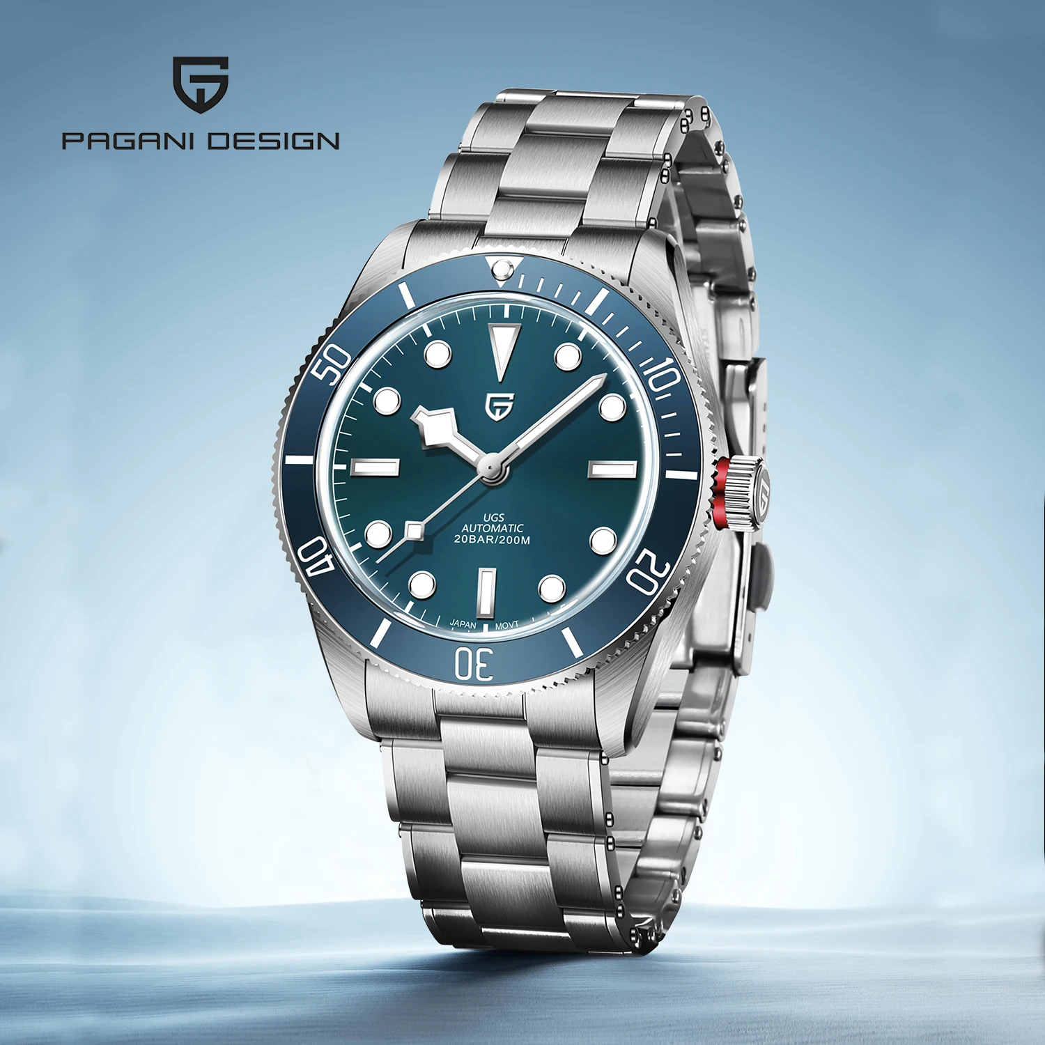 2025 nuevo diseño PAGANI V2 BB58 relojes para hombre reloj automático Retro para hombre relojes de pulsera mecánicos AR reloj con espejo de zafiro para hombre
