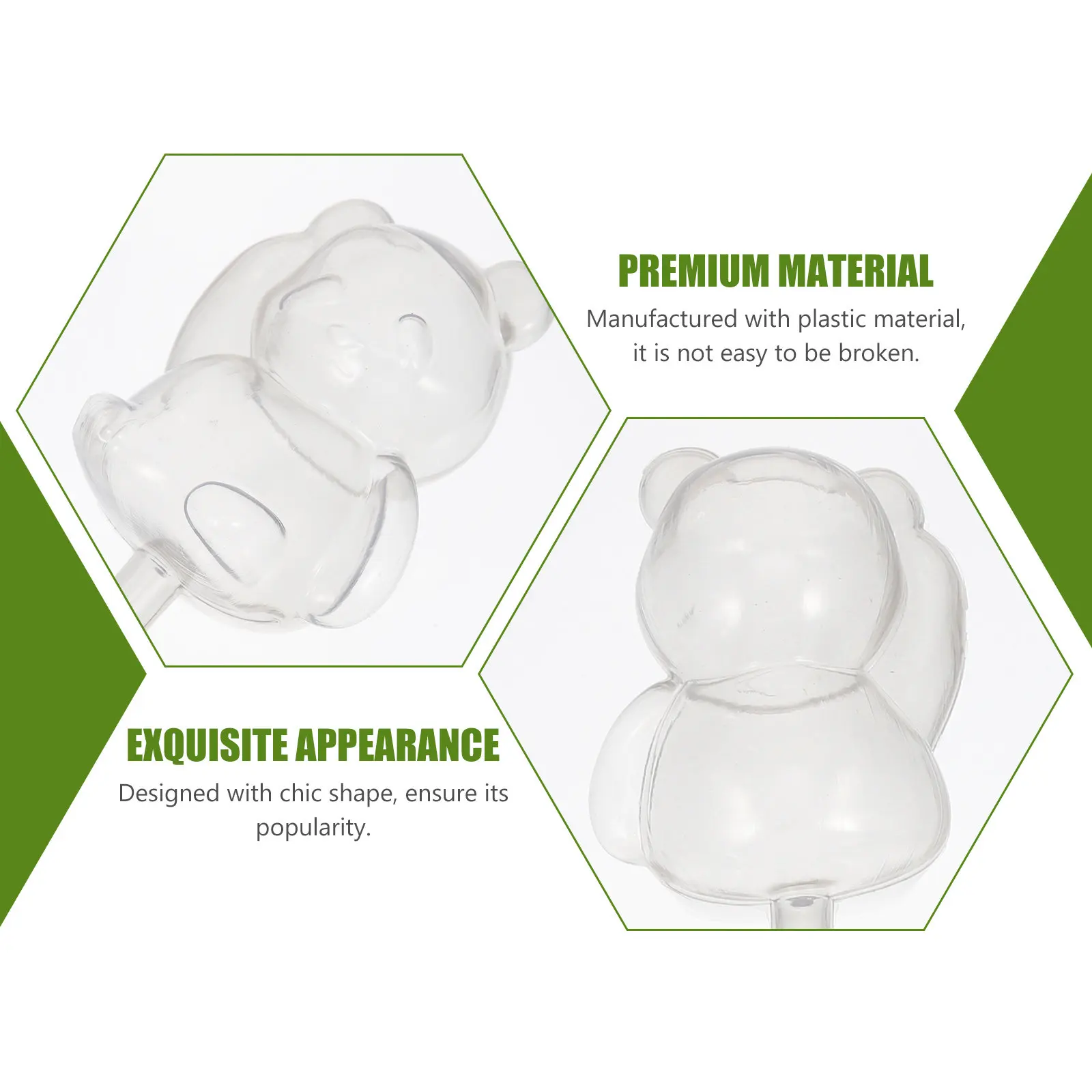 

5 шт. автоматических устройств для полива растений, самополивающиеся капельницы для сада, пластиковые капельные оросители для использования в помещении и на улице