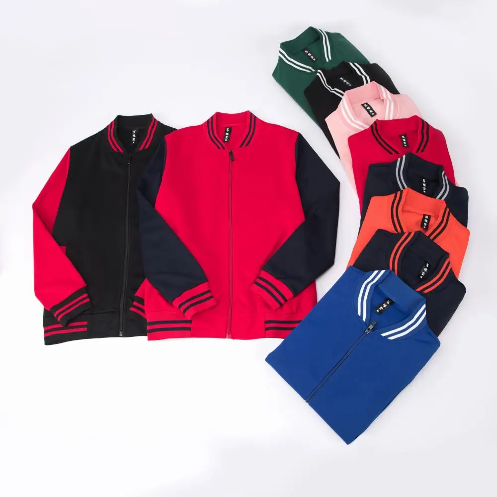 

Unisex Varsity Team Baseball Jacket Men And Women Sports Zipper Bomber Coat Unisex Large Size 4XL Clothing